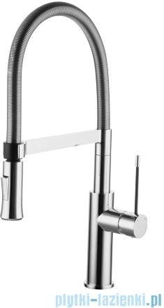 Omnires bateria zlewozmywakowa z obrotową wylewką chrom X3