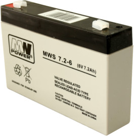 MW Power Akumulator AGM MWP MWS 7,2-6 (6V 7,2Ah)
