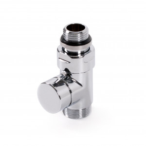 Terma TGZOCR008 Zawór prosty CYLINDER Chrom
