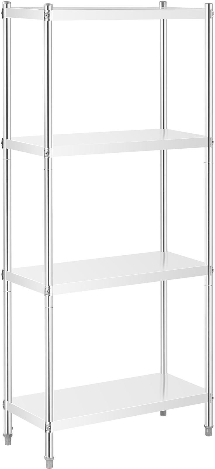 Royal Catering Regał metalowy 80 x 40 x 180 cm 200 kg RCER-8040