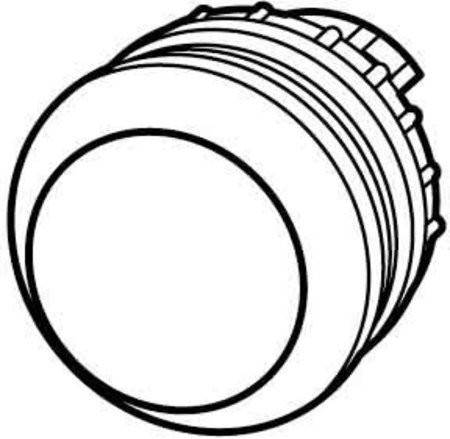 Eaton 216957 źródeł światła za pomocą przycisku, płaski, czerwony 0, rastend 216957