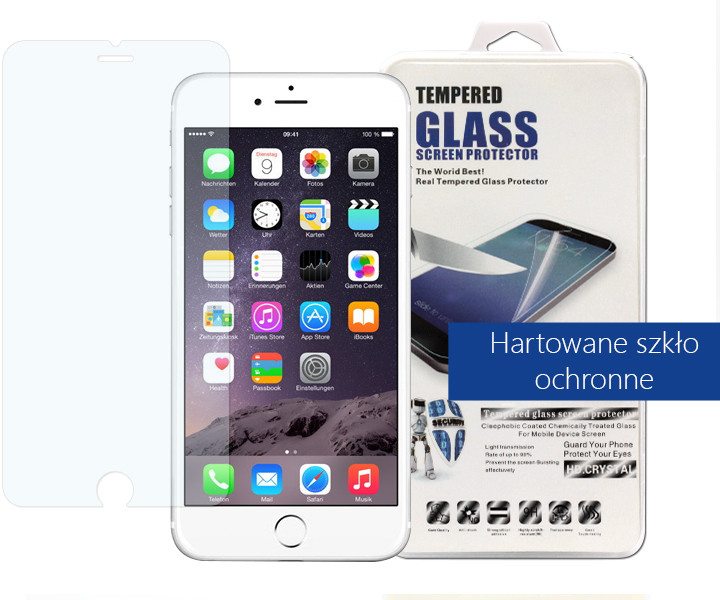 Etuo.pl szkło - Apple iPhone 8 Plus - szkło hartowane 9H FOAP610TEGL000000