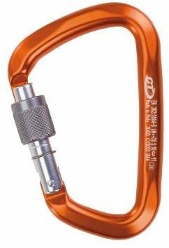 Climbing Technology Karabinek LARGE CF SG Screw Gate) kolor pomarańczowy