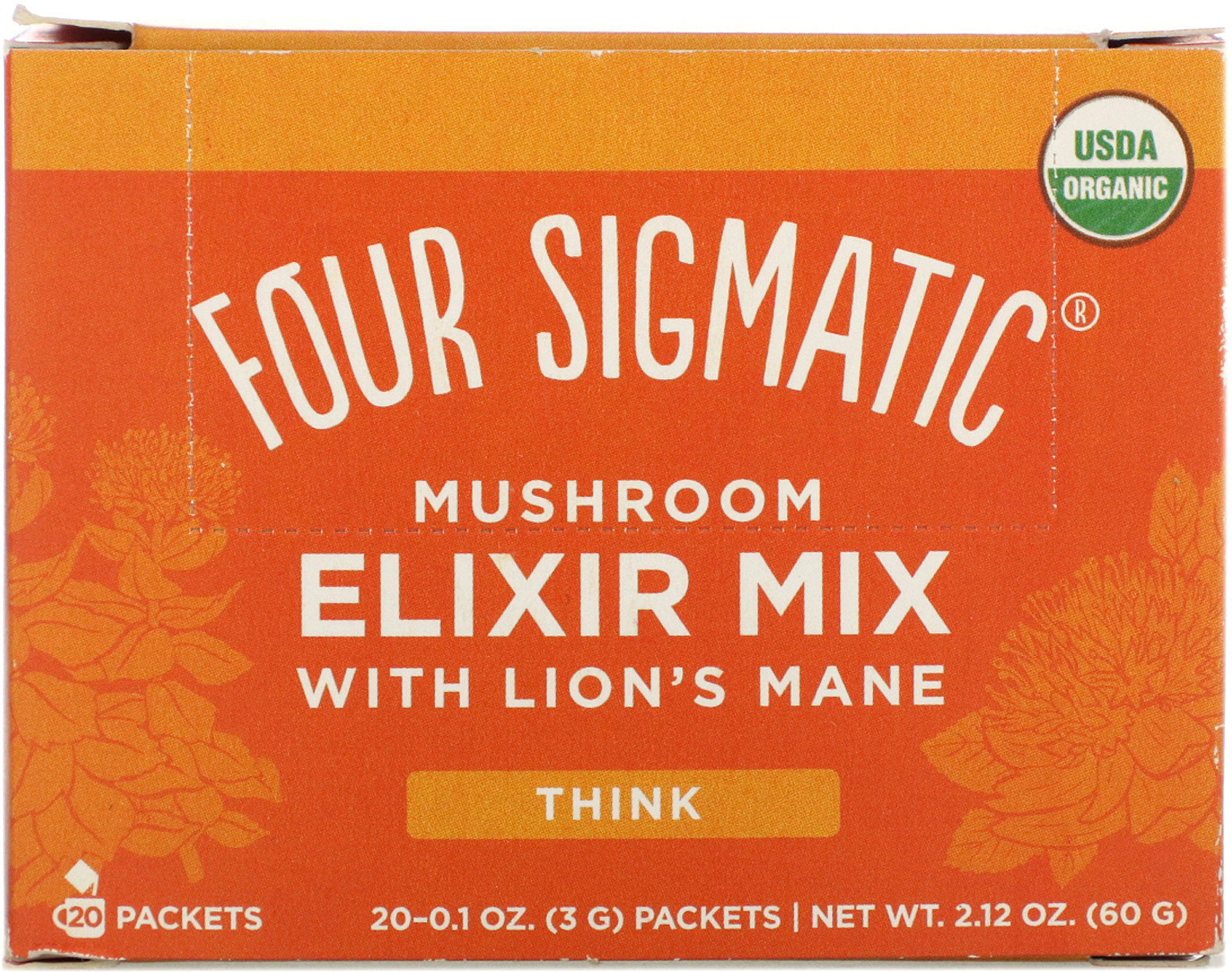 FOUR SIGMATIC FOUR SIGMATIC Lion's Mane Elixir (Pobudzenie, Skupienie) 20 Saszetek