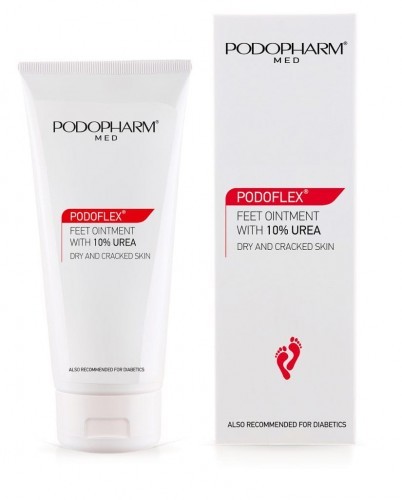 PODOFLEX Maść do stóp z mocznikiem 10% 75 ml 19FB-4054E