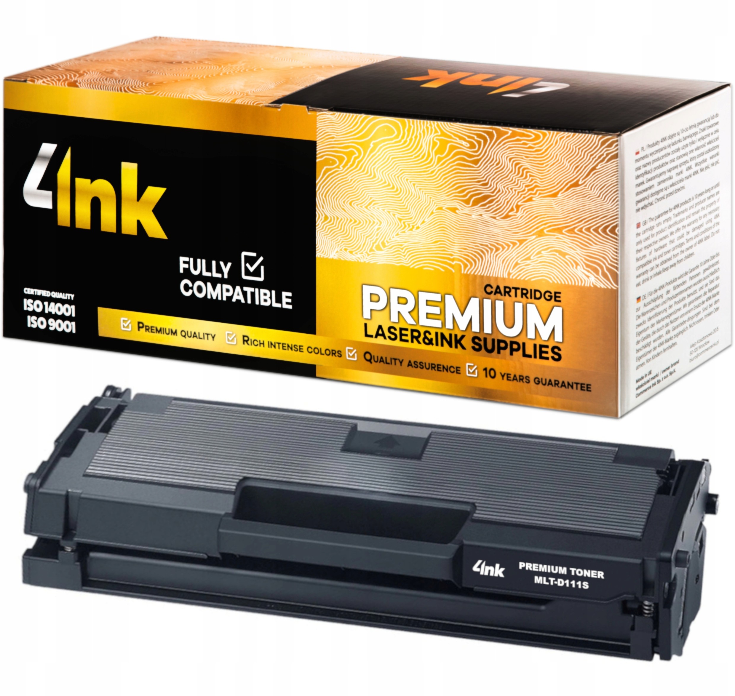 Toner 4INK / Samsung / MLT-D111S / Premium / XL