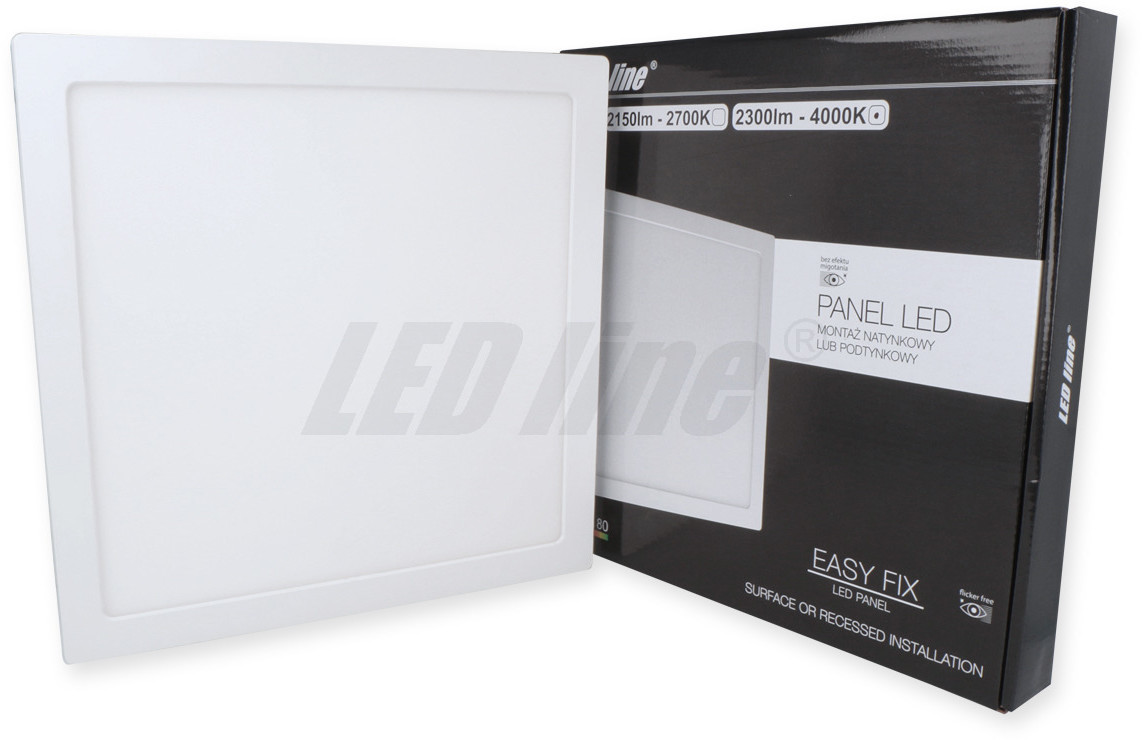 Led line Panel EasyFix kwadrat 24W 2300lm 4000K biała dzienna 249488