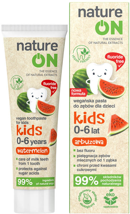 Tołpa wegańska pasta do zębów dla dzieci, 75 ml MNA045