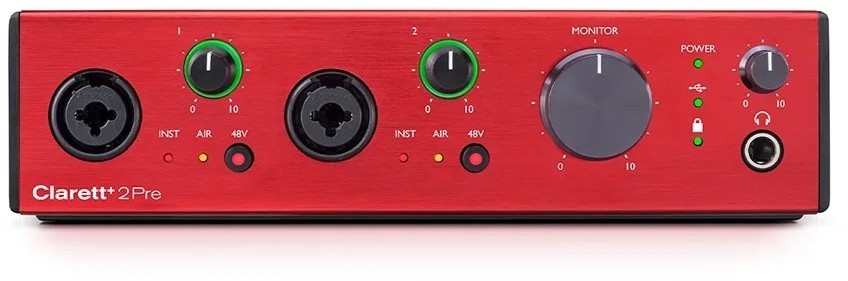 Focusrite Clarett+ 2Pre - interface audio