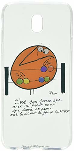 Samsung Caseink Etui ochronne do Galaxy J5 2017, ultracienkie, motyw: Shadoks matematyka CPRNTSKJ530TWOANDTWO