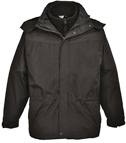 portwest Workwear avie More 3 in 1 Mens Jacket  S570  EU/UK -  xxl czarny S570BKRXXL