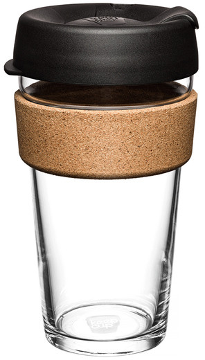 KeepCup Brew Cork Black 454ml BCBLA16