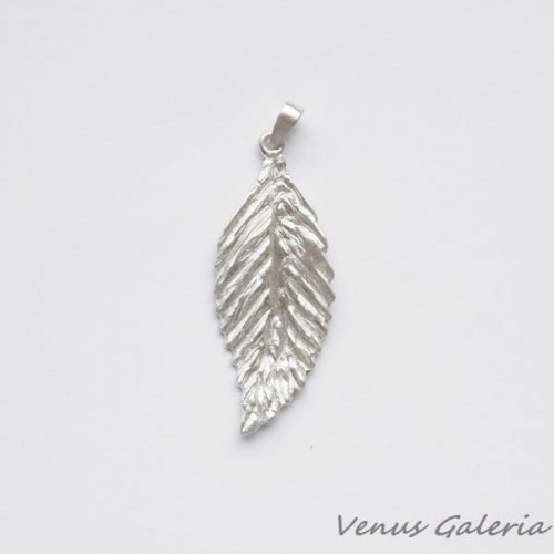 Zawieszka srebrna - Liść L13 960