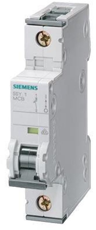 Siemens Circuit breaker 6ka 1pol c4 5sy6104-7