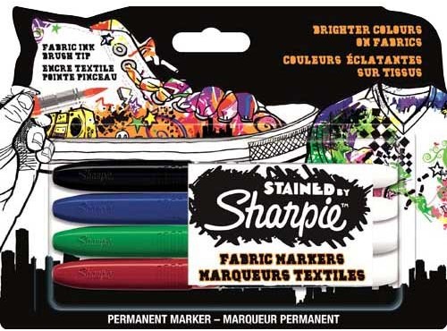 Newell Rubbermaid Sharpie, markery permanentne, 4 kolory