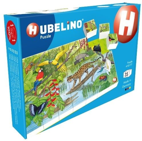 Hubelino Hubelino puzzle Zwierzęta w lesie deszczowym z wartością produktów powyżej 89zł