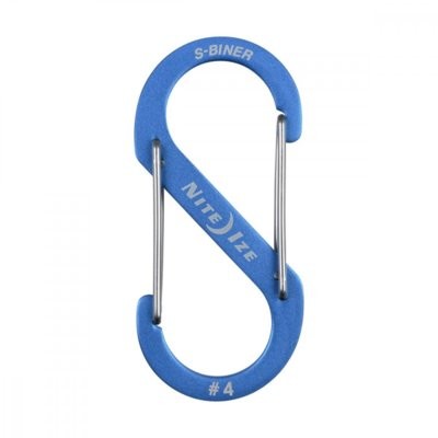 Nite Ize Nite Ize Karabińczyk S-Biner Dual #4 aluminium niebieski