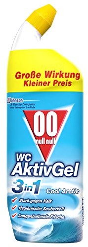 00 null null Żel 00 Null Null WC Aktywny 3in1, higieniczny środek czyszczący, Cool C do WC, 4er Pack (4 X 750 ML) 155086