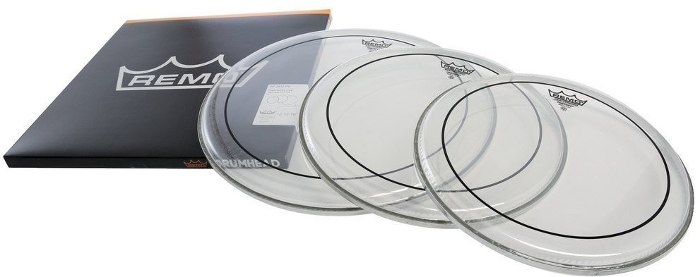 Remo Drum Head Pinstripe Transparent ProPack 12'' 13'' 16''