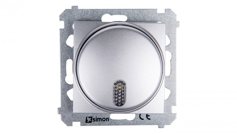 Kontakt-Simon Simon 54 Dzwonek elektroniczny 12V 70dB IP20 srebny mat DDT1.01/43 DDT1.01/43