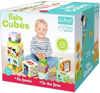 Trefl Little Planet Baby Cubes Na Wsi