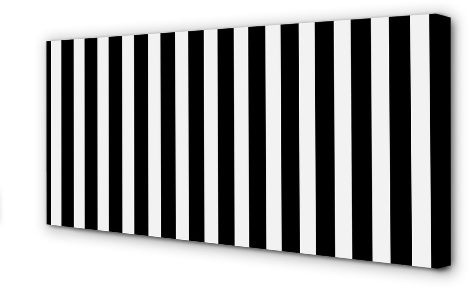 PL Tulup Obrazy na płótnie Geometryczne paski zebra 120x60cm