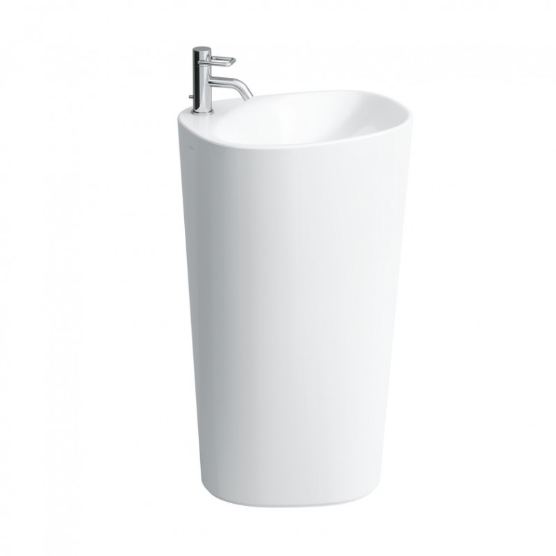 Laufen Kartell Umywalka wisząca 46x28x12 cm z otworem na baterię biała H8153350001111 H78