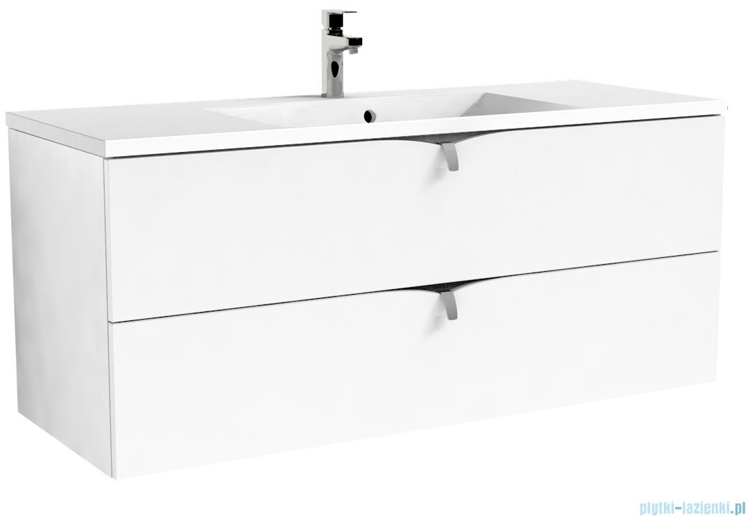 Oristo Siena szafka z umywalką Amelia 120x50x45 biały połysk OR45-SD2S-120-1/UME-AM-120-92-C |