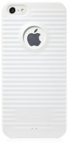 Unbekannt bonecoll Protection [iPhone5S f$95R proste wzornictwo węglanu Fall] telefon Ripple 5  czarne PH12041-BK (, biały PH12041-W