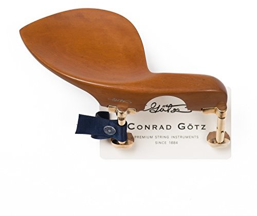 Conrad Götz Cornrad Götz ZK-1597G uchwyt pod brodę Guarneri, bukszpan, śruby Hill złoty do skrzypiec 4/4 ZK1597G