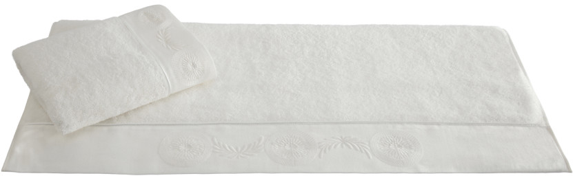 Soft Cotton Ręcznik kąpielowy QUEEN 85x150cm Śmietankowy 8128Q