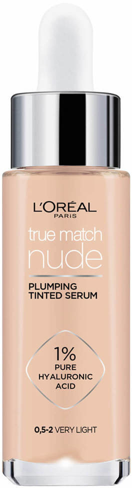 L'Oreal Paris L'OREAL True Match Serum Nude Plumping Tinted Serum 0.5-2 Very Light 30ml 108463-uniw