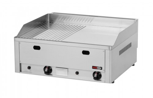 RedFox Płyta grillowa chromowana gazowa FTHRC - 60 G