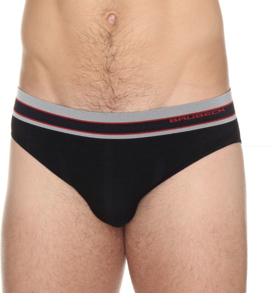 Brubeck Slipy męskie ACTIVE WOOL czarne r L BE10110)