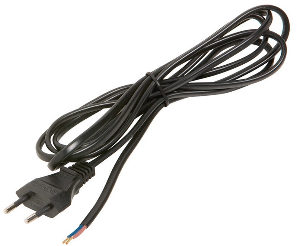 LUX LUX Przewód z wtyczką czarny