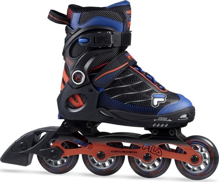 Fila Rolki Wizy rekreacyjne regulowane czarne r 38-41 010618130410