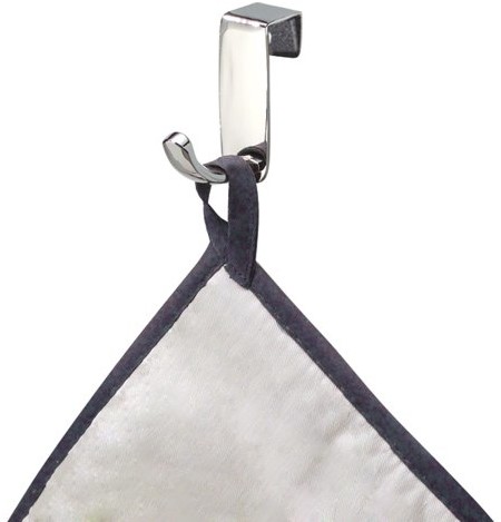 InterDesign Inter wzornictwo 57070eu Axis hak drzwi drzwi, chrom 57070