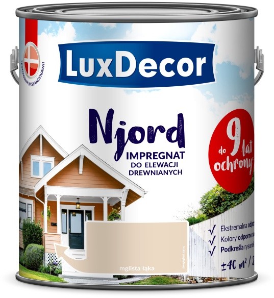 Impregnat do elewacji Njord mglista $17$18ka 2 5 l 15759