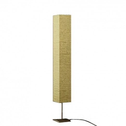 Beżowa lampa stojąca w stylu japońskim - EX147 R9-B62