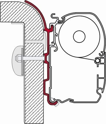 Fiamma adapter, 22136 98655-749
