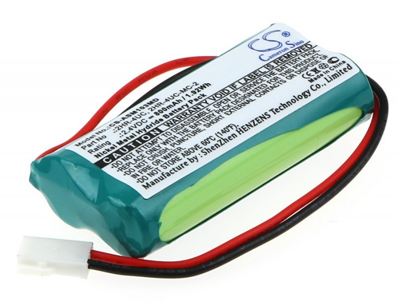 Cameron Sino Air Shields-Vickers JM103 Jaundice Mete 2HR-4UC 800mAh 1.92Wh Ni-MH 2.4V Cameron Sino)