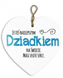 Zawieszka Serce 09-Dziadek Nowa