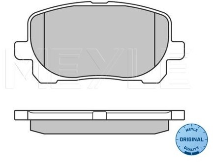 Wulf Gaertner Autoparts Zestaw klocków hamulcowych, hamulce tarczowe Wulf Gaertner Autoparts 025 238 3617