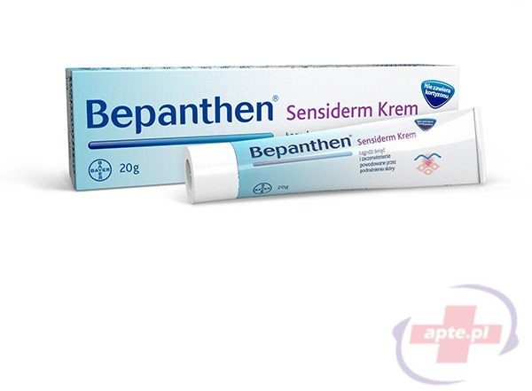 Bayer zaczerwieniona Sensiderm krem 20g