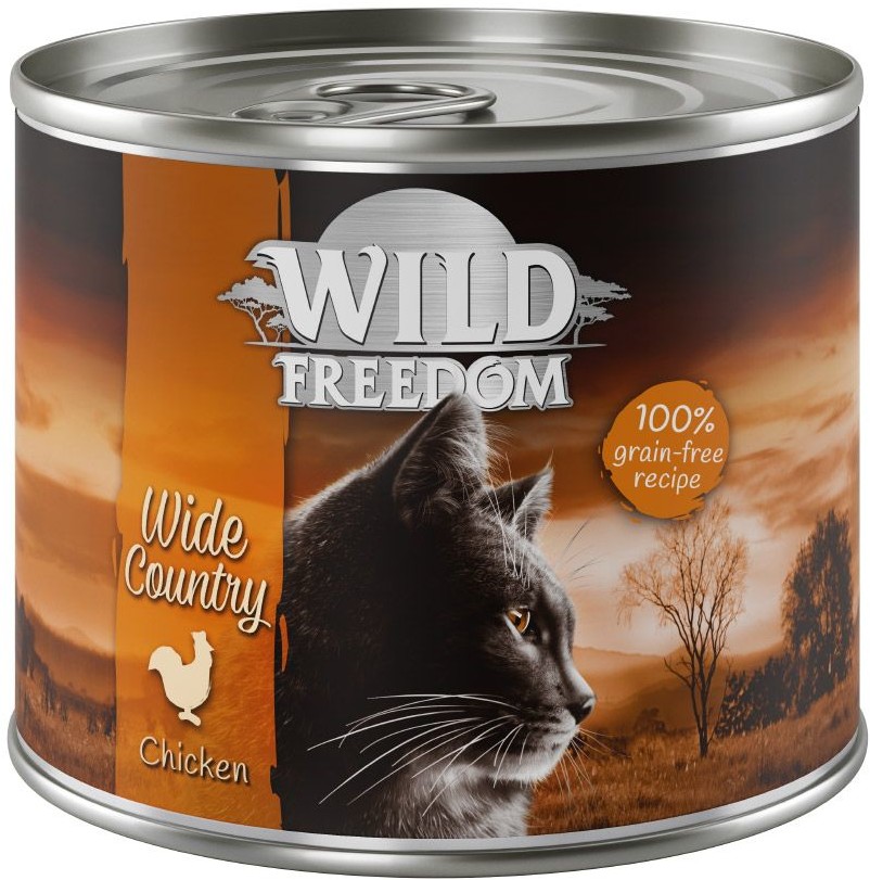 Wild Freedom Wild Freedom Adult 12 x 200 g Wide Country Czysty kurczak