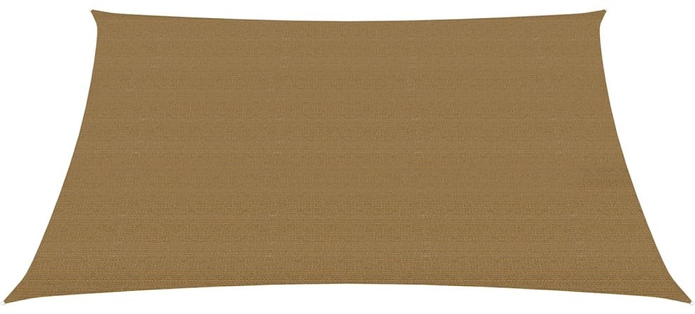 vidaXL Żagiel przeciwsłoneczny, 160 g/m, kolor taupe, 5x6 m, HDPE vidaXL
