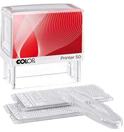 Colop 100940 Printer 50/2 zestaw 7 linie do samodzielnego wydajniejsza 100940