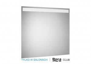 Roca CLUB A812356000 Eidos lustro z o$389wietleniem LED 80x80cm 4000k