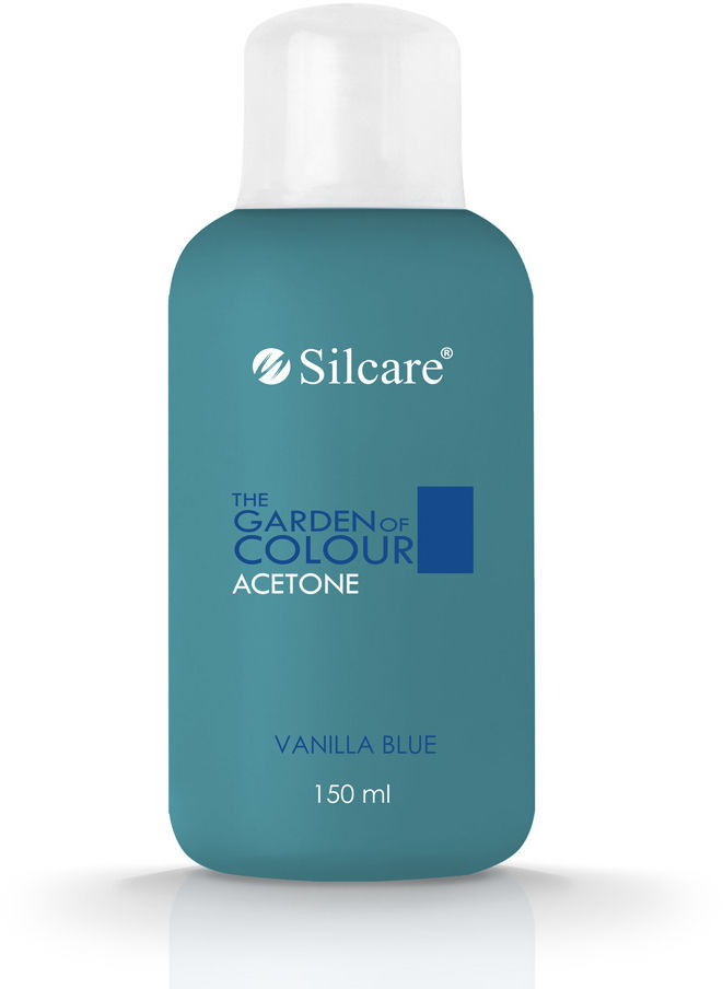 Silcare Aceton The Garden of Colour Zapachowy Vanilla Blue 150 ml
