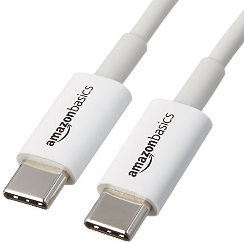 AmazonBasics USB 2.0 Type C to Type C Cable, biały 0,9 m L6LUC024-CS-R